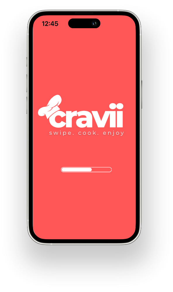 Cravii App Splash Screen